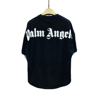 Pre-owned Palm Angels Brand  T-shirt In Black & White All Size