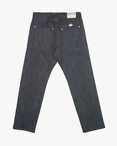 Pre-owned Dubbleware Fenway Regular Fit Mens Jeans - Indigo Selvedge