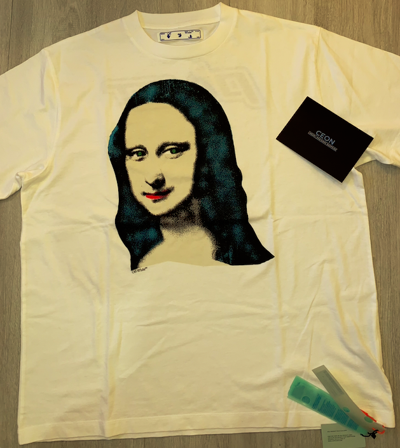 Pre-owned Off-white Mona Lisa T-shirt
