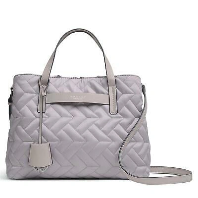 Pre-owned Radley Finsbury Park Quilt Ladies Satchel Pack Case Sack Holdall Lightweight Zip