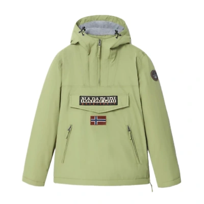 Pre-owned Napapijri Men's Jacket Green 184082