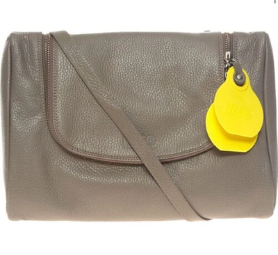 Pre-owned Maison Margiela Mm6 By Maison Martin Margiela Taupe Leather Envelop Shoulder Bag