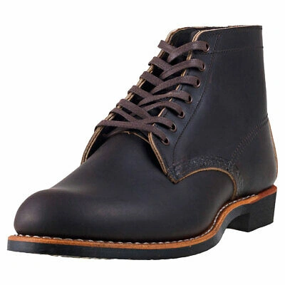 Pre-owned Red Wing Shoes Red Wing Merchant Oxford Mens Ebony Leather Casual Boots - 9 Uk