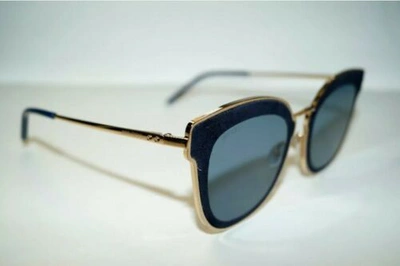 Pre-owned Jimmy Choo Sunglasses Nile Gold Blue Lks A9