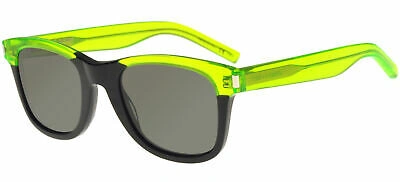 Pre-owned Saint Laurent Sl 51 Black Green/grey 50/22/140 Men Sunglasses