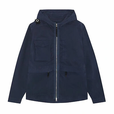 Pre-owned Ma.strum Gd Full Zip Mens Jacket - Ink Navy All Sizes