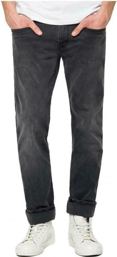 Pre-owned Replay Jeans Hyperflex Re-used Jeans Slim Fit Anbass - Grey