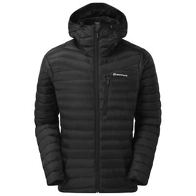 Pre-owned Montané Montane Featherlite Mens Jacket Down - Black All Sizes