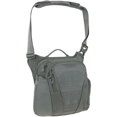 Pre-owned Maxpedition Agr Veldspar Shoulder Bag Hex Ripstop Tablet Ipad Ccw Army Pack Grey