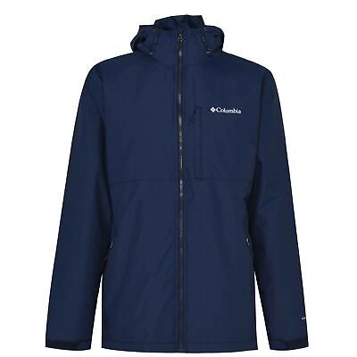 Pre-owned Columbia Mens Ridge Waterproof Jacket 3in1 Coat Top Breathable Zip Full