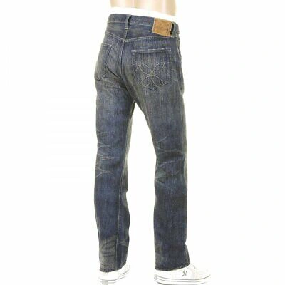 Pre-owned Sugar Cane Jeans Selvedge Denim  Hawaiian Vintage Wash Sc40401h Jean Cane4071