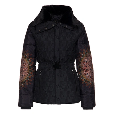 Pre-owned Desigual Women's Padded Aggu Jacket Pn: 19wwew14