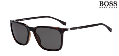 Pre-owned Hugo Boss Sunglasses 0959/s (086ir) - Dark Havana Rrp-£190