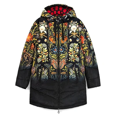 Pre-owned Desigual Women's Padded Sauvage Coat Pn: 20wwewcv