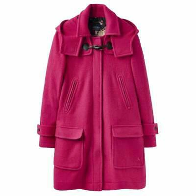 Pre-owned Joules Woolsdale Coat (raspberry) Sale