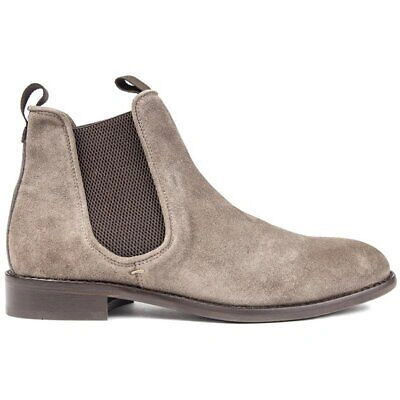 Pre-owned Hudson London Mens Bailey Chelsea Boots Grey