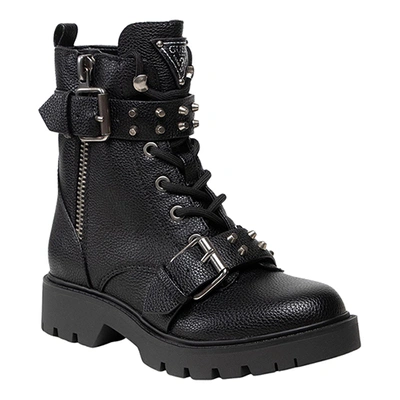 Pre-owned Guess Women's Rodeta Short Boots Pn: Fl8rodlea10