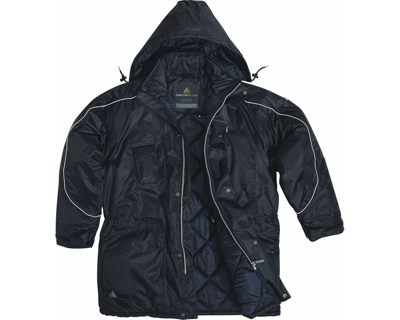 Pre-owned Delta Plus Mens Winter Coat Outdoor Waterproof Windproof Work Warm Thermal Jacket Parka