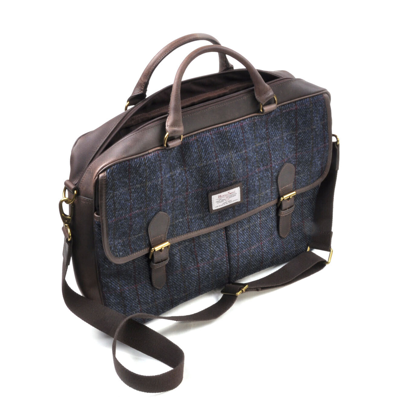 Pre-owned Harris Tweed British Bag Company  Briefcase: The Allasdale Collection