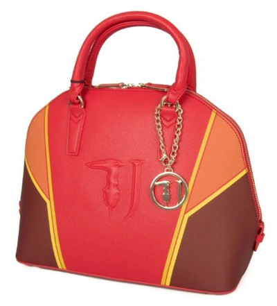 Pre-owned Trussardi Handbag And Shoulder Bag Woman  Jeans Article 75bm75 Ischia Printed Dom