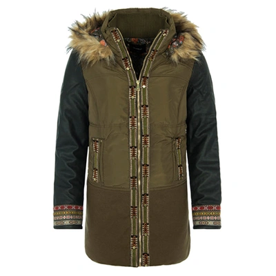 Pre-owned Desigual Women's Porto Jacket Pn: 18wwew15