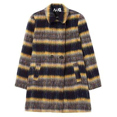 Pre-owned Desigual Women's Abrig Einar Coat Pn: 20wwewda