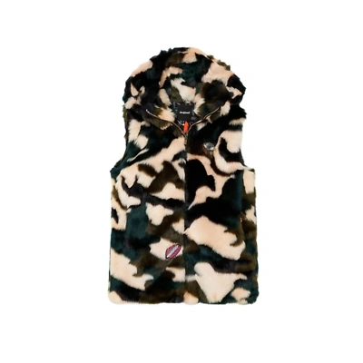 Pre-owned Desigual Women's Coat Pink 331536