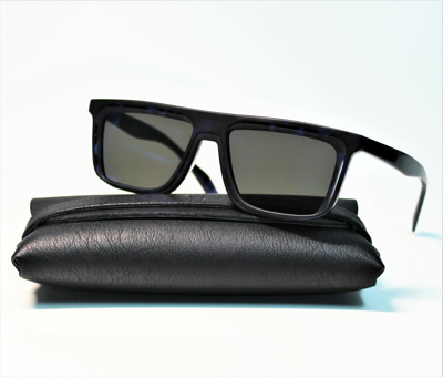 Pre-owned Yohji Yamamoto Sunglasses Unisex Black Blue Yy5020 664 New+boxed