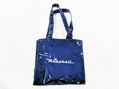 Pre-owned Maserati Genuine Shopping Tote Bag Handbag 920001615