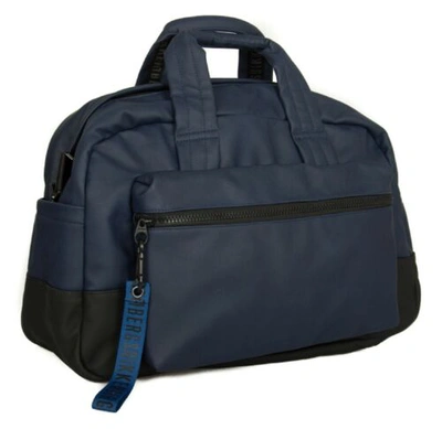 Pre-owned Bikkembergs Duffle Bag With Shoulder Strap Man  Item 7bdd8704 Db-hide Duffle