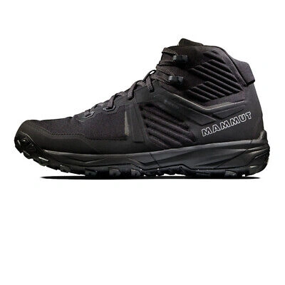 Pre-owned Mammut Womens Ultimate Iii Mid Gore-tex Walking Boots Black Sports Outdoors