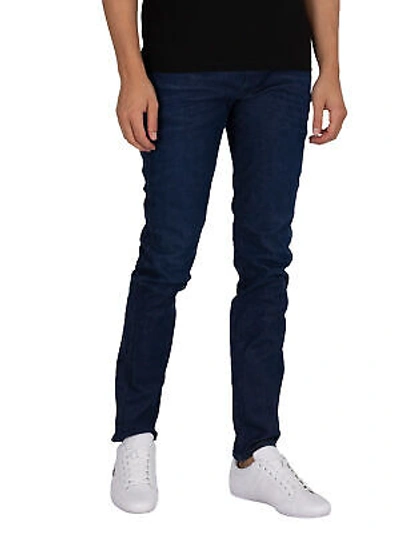 Pre-owned Replay Men's Anbass Hyperflex X-lite Slim Jeans, Blue