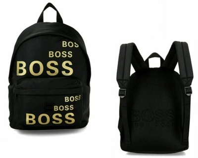 Pre-owned Hugo Boss J20282 09b Backpack Black