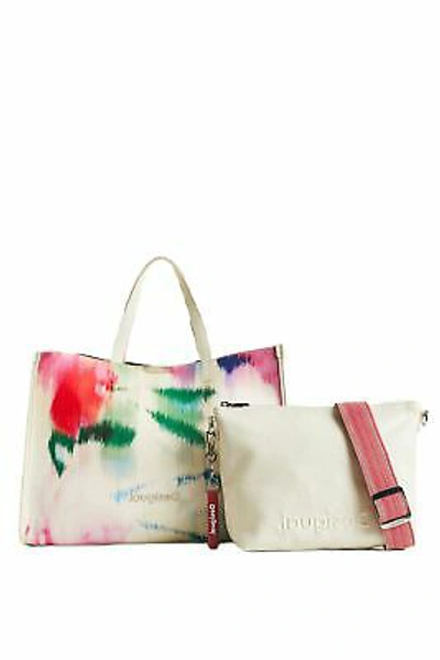 Pre-owned Desigual Handbag Women's  White Gh990