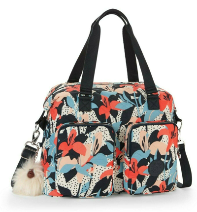 Pre-owned Kipling Tomiko Shoulder Bag - Pastel Lily Qlt