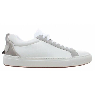 Pre-owned Buscemi Men's Trainers  Lyndon Sport Leather White