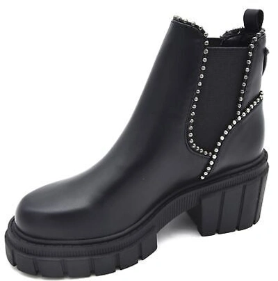 Pre-owned Guess Woman Beatles Ankle Boots Winter Casual Free Time Code Fl8kalele10
