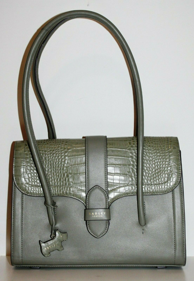 Pre-owned Radley Willow Faux Croc  Hayward Place Triple Compartment Shoulder Bag, £219, 1