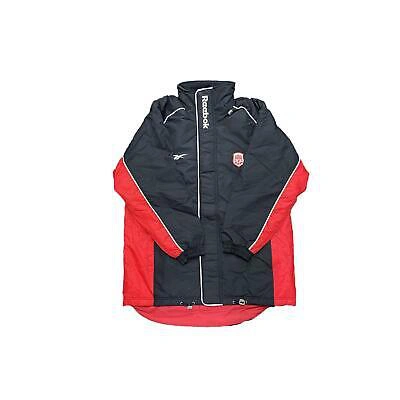 Pre-owned Reebok Original Retro Liverpool F.c Outdoor Winter Coat - Red - Medium
