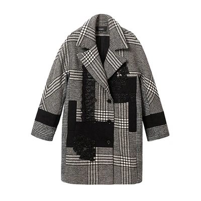 Pre-owned Desigual Women's Detroit Coat Pn: 19wwewbv