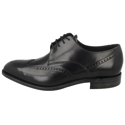Pre-owned Loake Mens  Polished Leather Brogues - Bogart