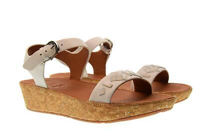 Pre-owned Fitflop Fit Flop P18u Women's Shoes Sandal J89-194 Bon Ii Back-strap Sandals-crystal
