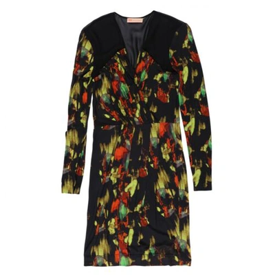 Pre-owned Matthew Williamson Mw By  Blurred Floral Print Dress