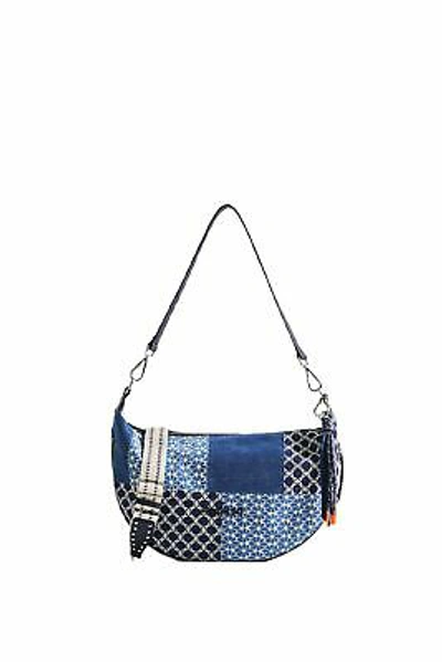 Pre-owned Desigual Shoulder Bag Women's  Blue Gi149