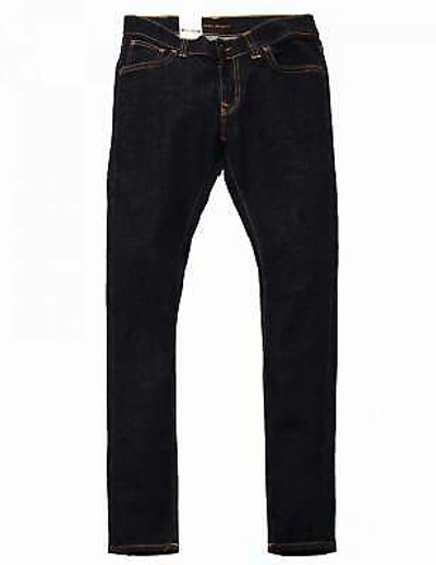Pre-owned Nudie Jeans Men's  Co Tight Terry Denim - Rinse Twill