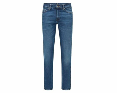 Pre-owned Hugo Boss Delaware 3 50470539 Slim Fit Jeans Blue