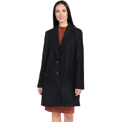 Pre-owned Desigual Women's Ramal Coat Pn: 19wwew62