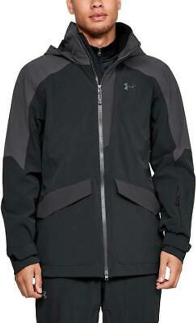 Pre-owned Under Armour Boundless Jacket Mens Large /xl Black Msrp Ua 1315979-001