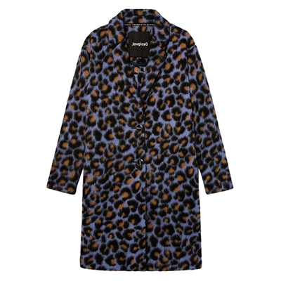 Pre-owned Desigual Women's Abrig Axe Coat Pn: 20wwew42