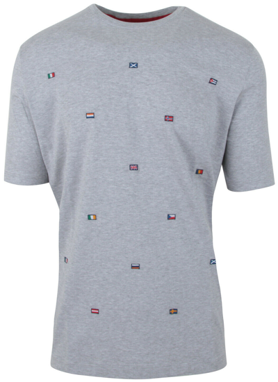 Pre-owned Paul & Shark Yachting Men's Short Sleeve T-shirt Shirt Crew Neck L Nautical Flag